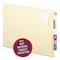 Smead File Sleeves & Jackets, Manila, 11-pt Manila, 12.25" W, 9.5" H 75715 - alternate 1